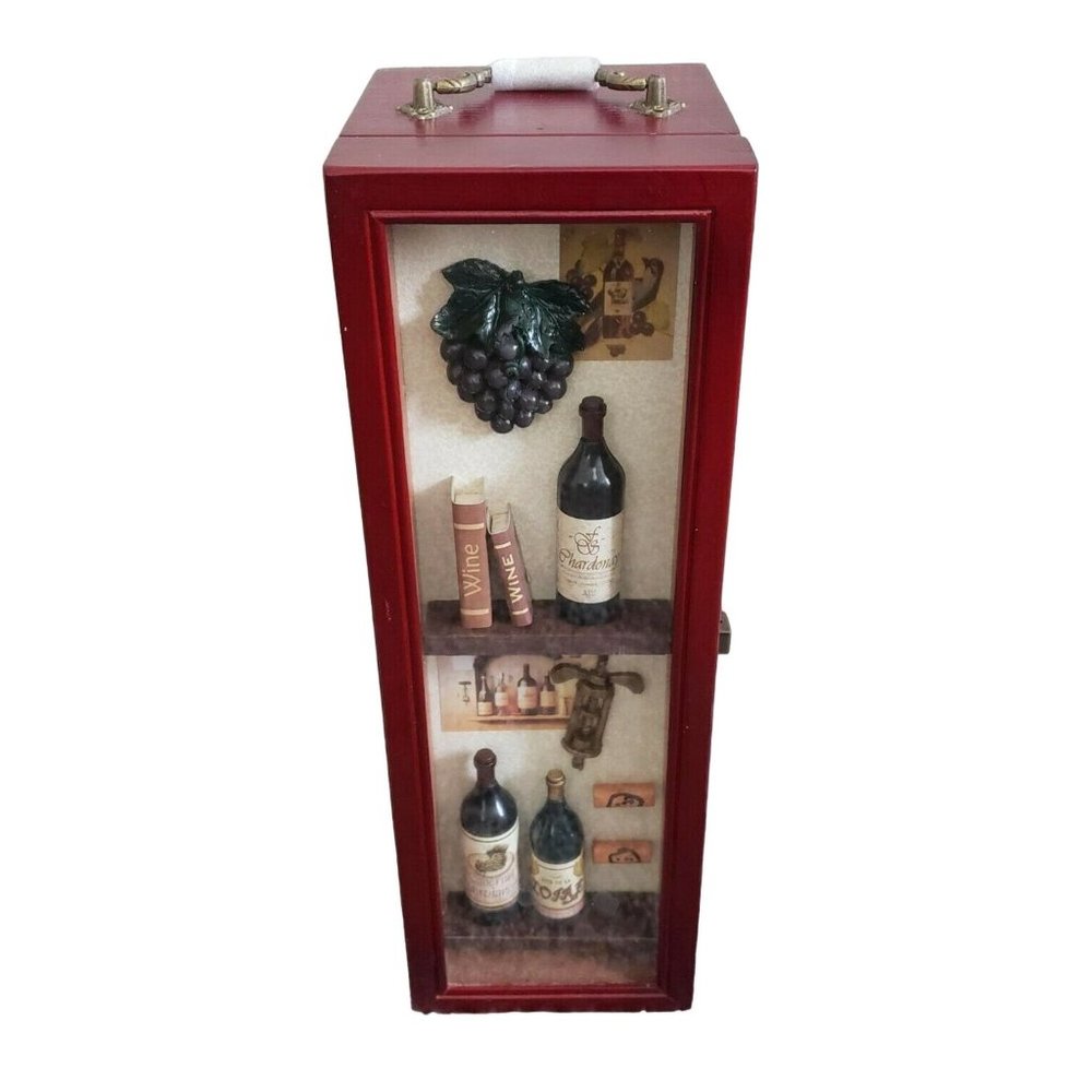 Arister Gifts Inc Wine Bottle Holder Shadow Box